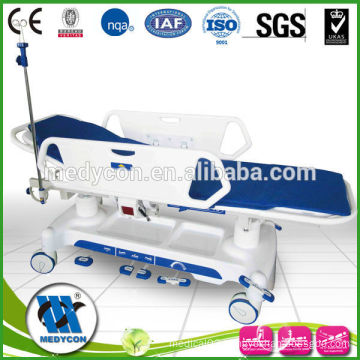 Hydraulic ambulance stretcher